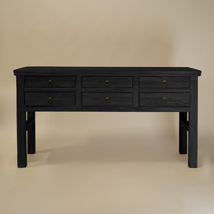 River Reclaimed Wood Console