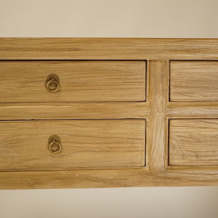 River Reclaimed Wood Console