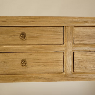 River Reclaimed Wood Console