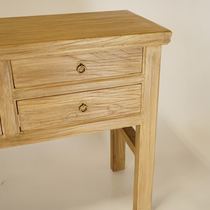 River Reclaimed Wood Console