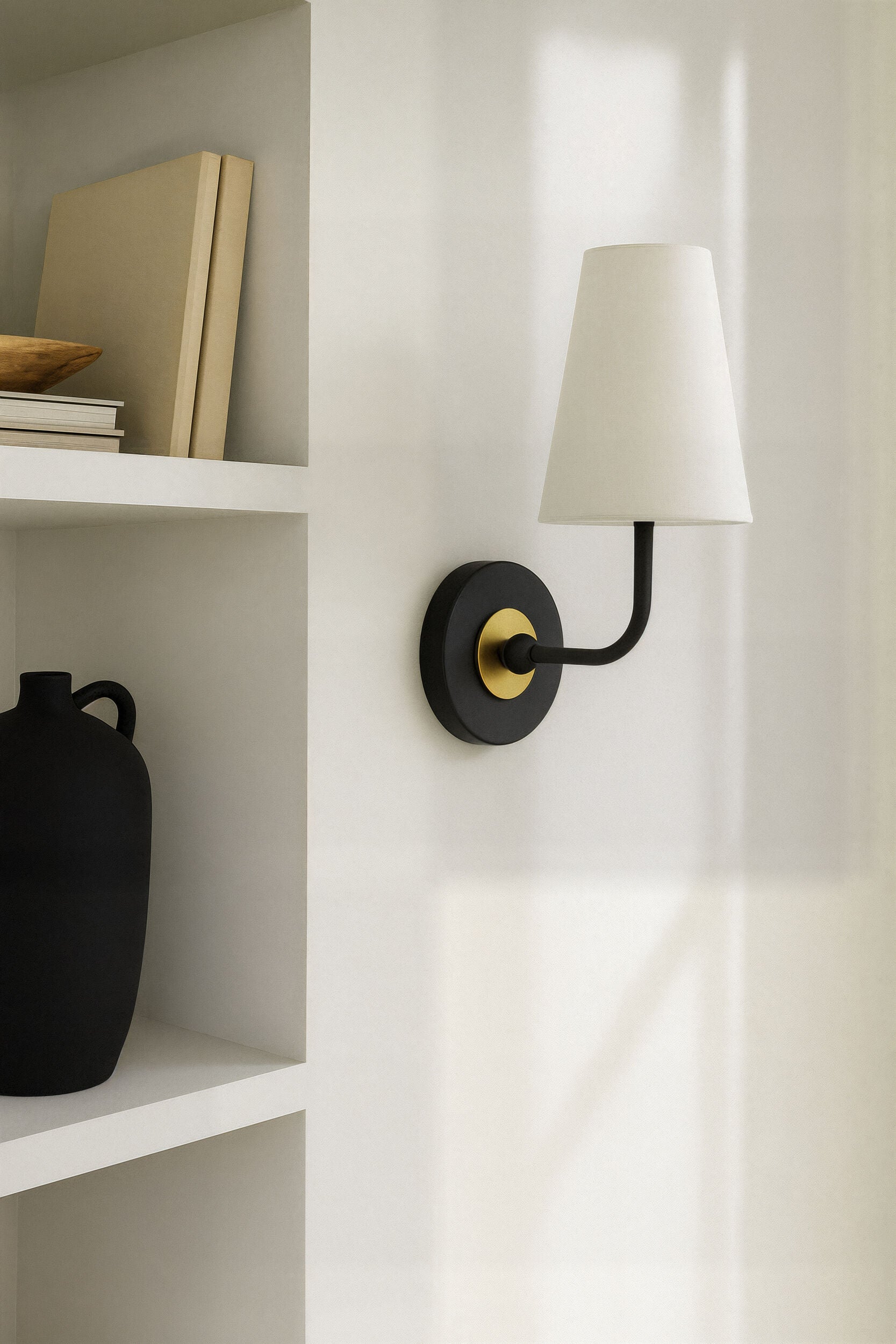 Malvin Linen Sconce