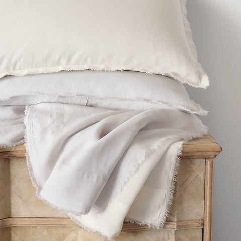 Whisper Duvet Cover, Dove White