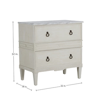 Montmartre Marble Nightstand