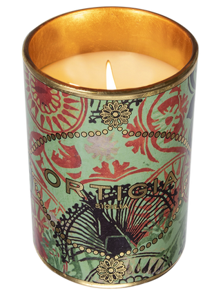 Fico Decorated Candle