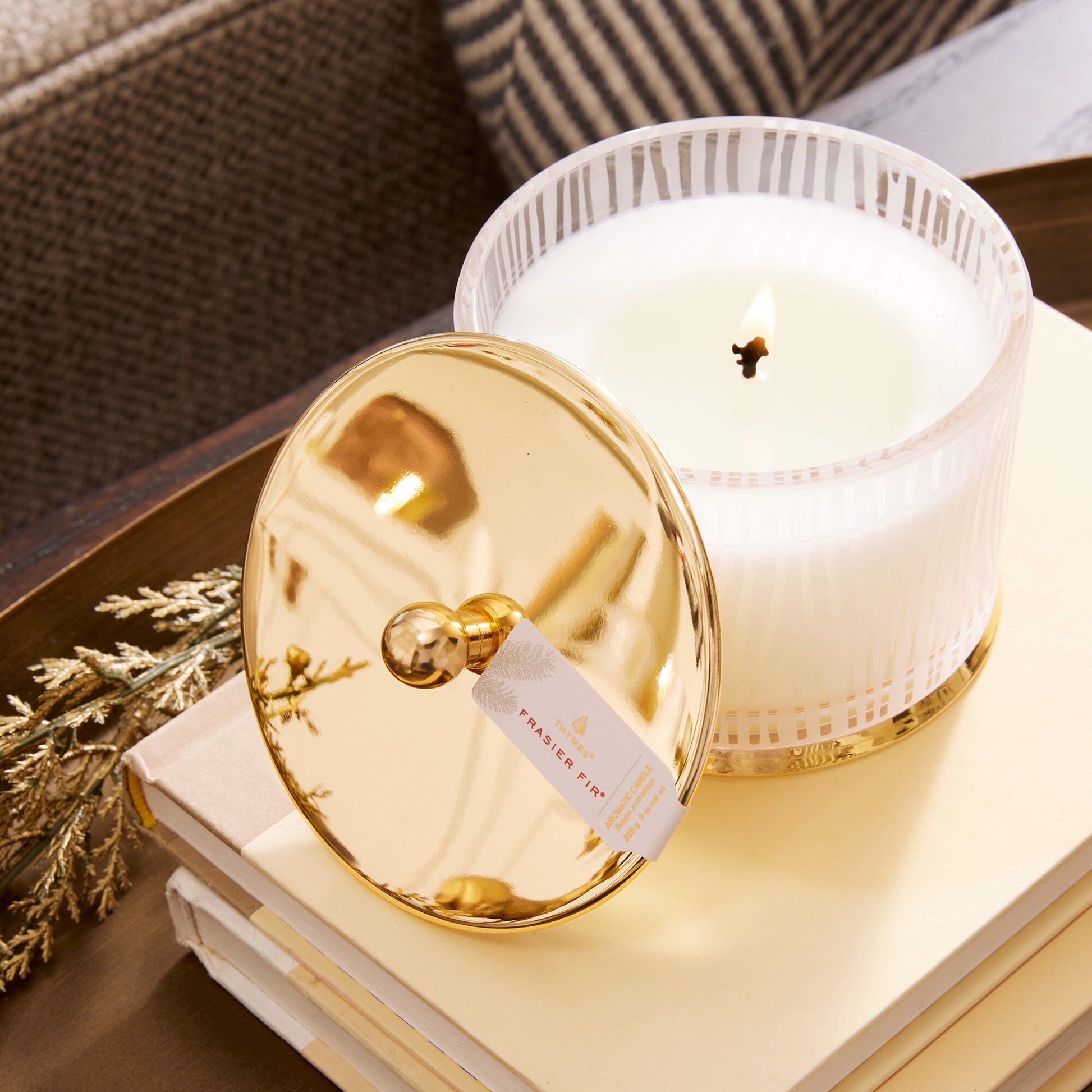 Frasier Fir, Goldie Gilded Candle