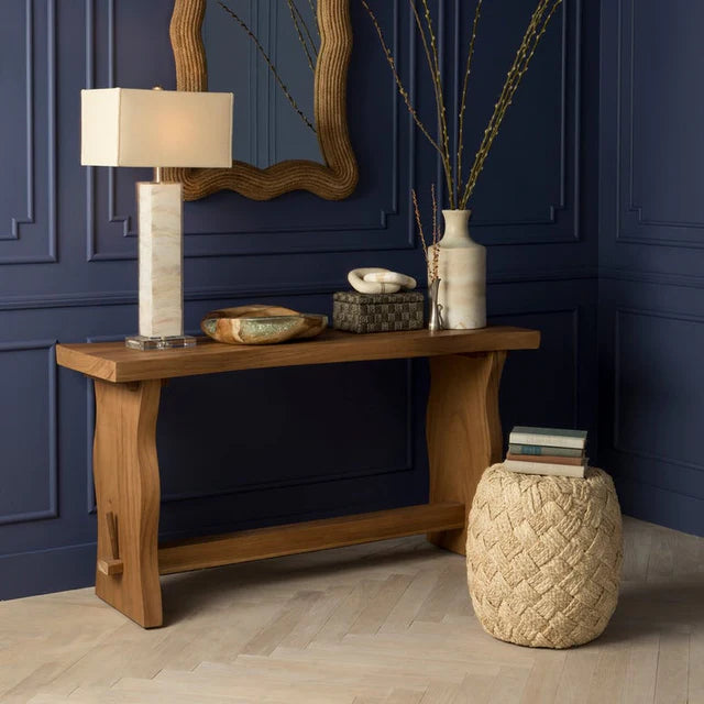 Woven Ottoman Stool