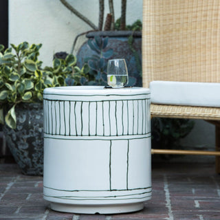 Dennison Ceramic Side Table