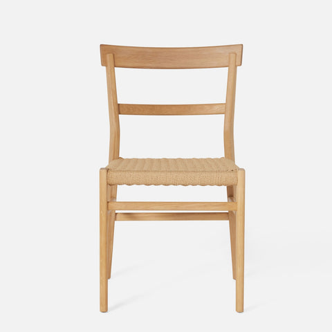 Mikkel Dining Chair, White Washed Oak