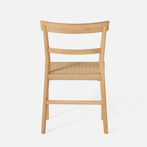 Mikkel Dining Chair, White Washed Oak