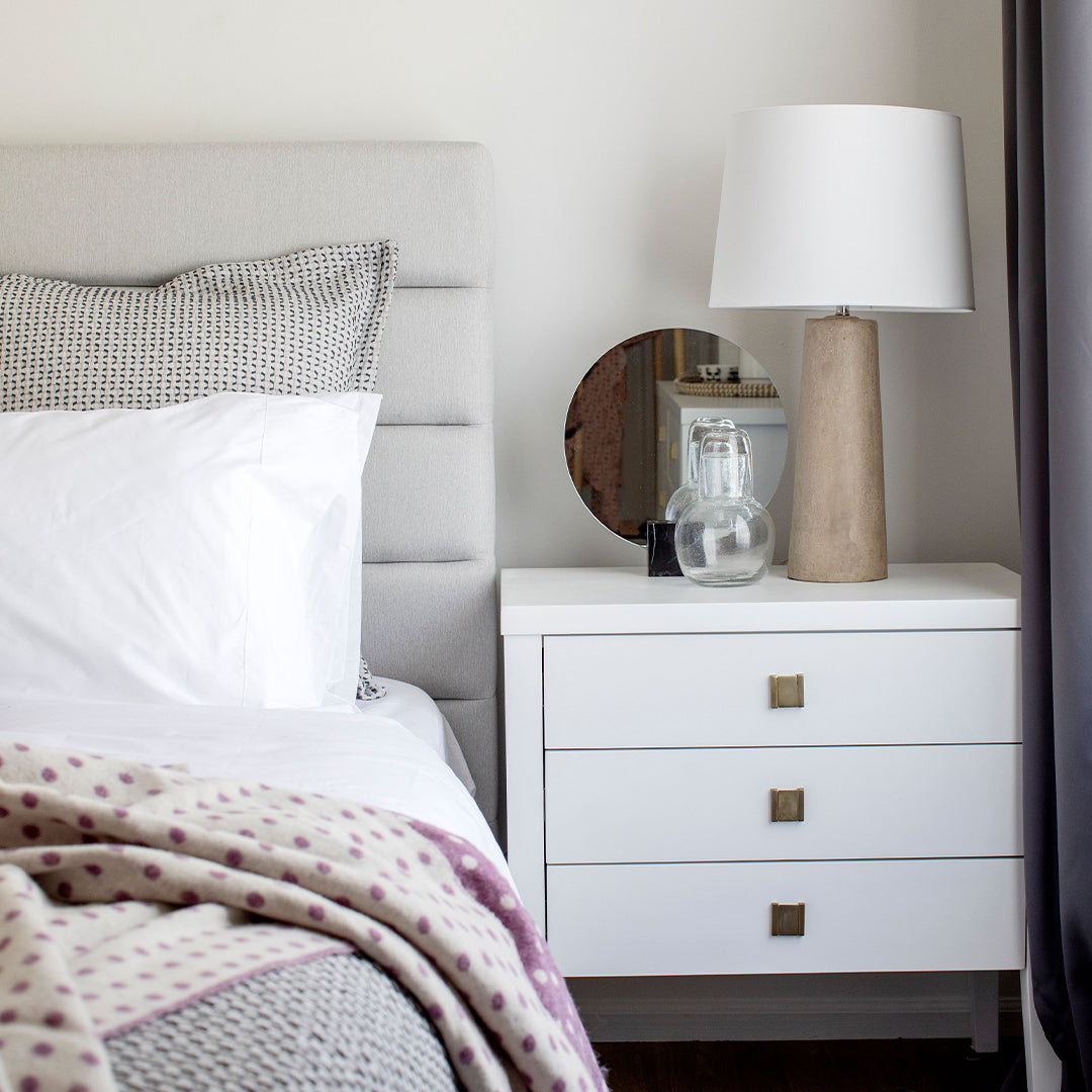 Zara 3 Drawer Nightstand