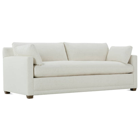 Sylvie Bench Upholstered Sofa 88", Bone White