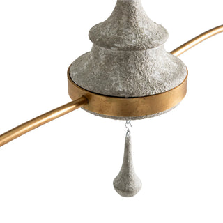 Loretta Two Light Linear Chandelier