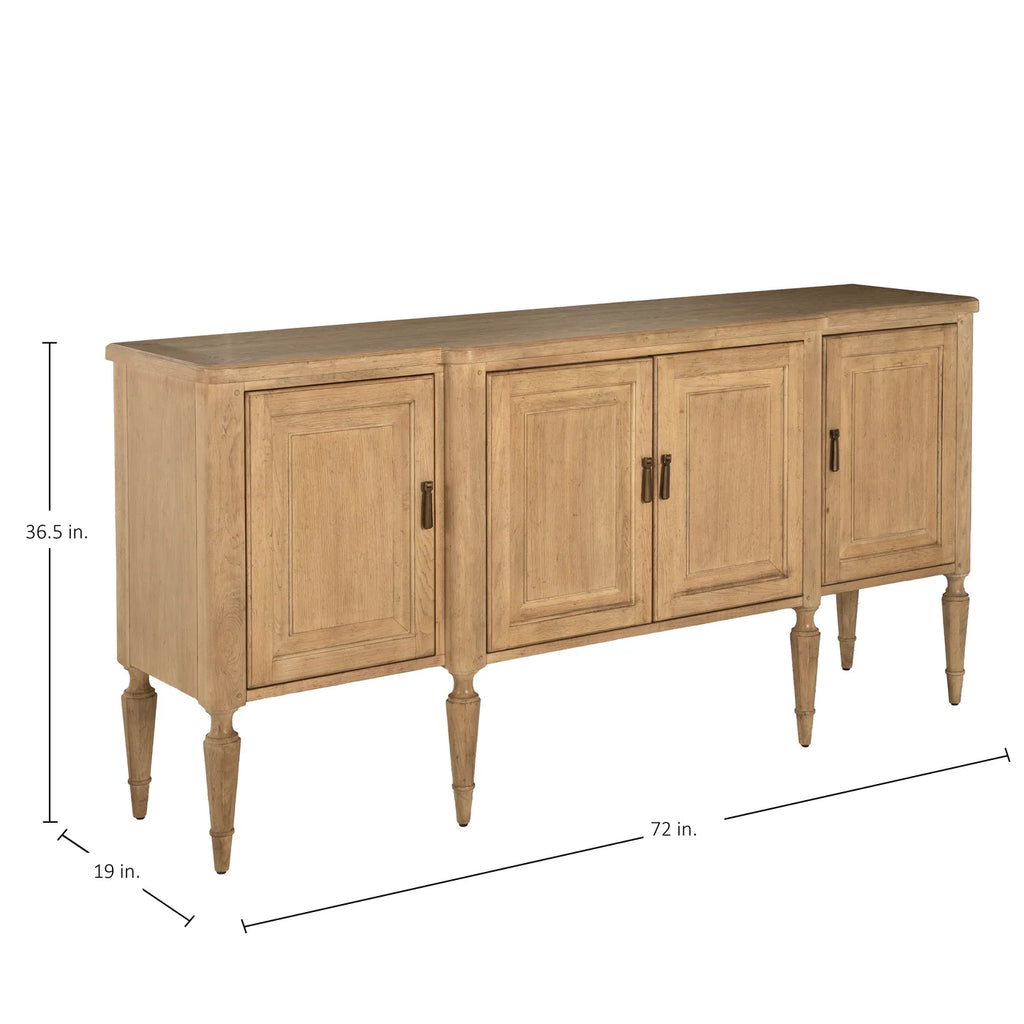 French Oak Sideboard