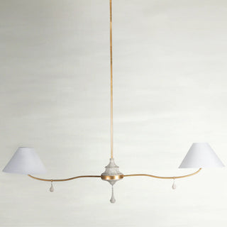Loretta Two Light Linear Chandelier