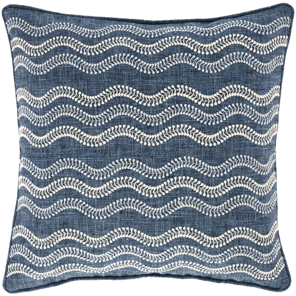 Scout Embroidered Indoor/Outdoor Decorative Pillow