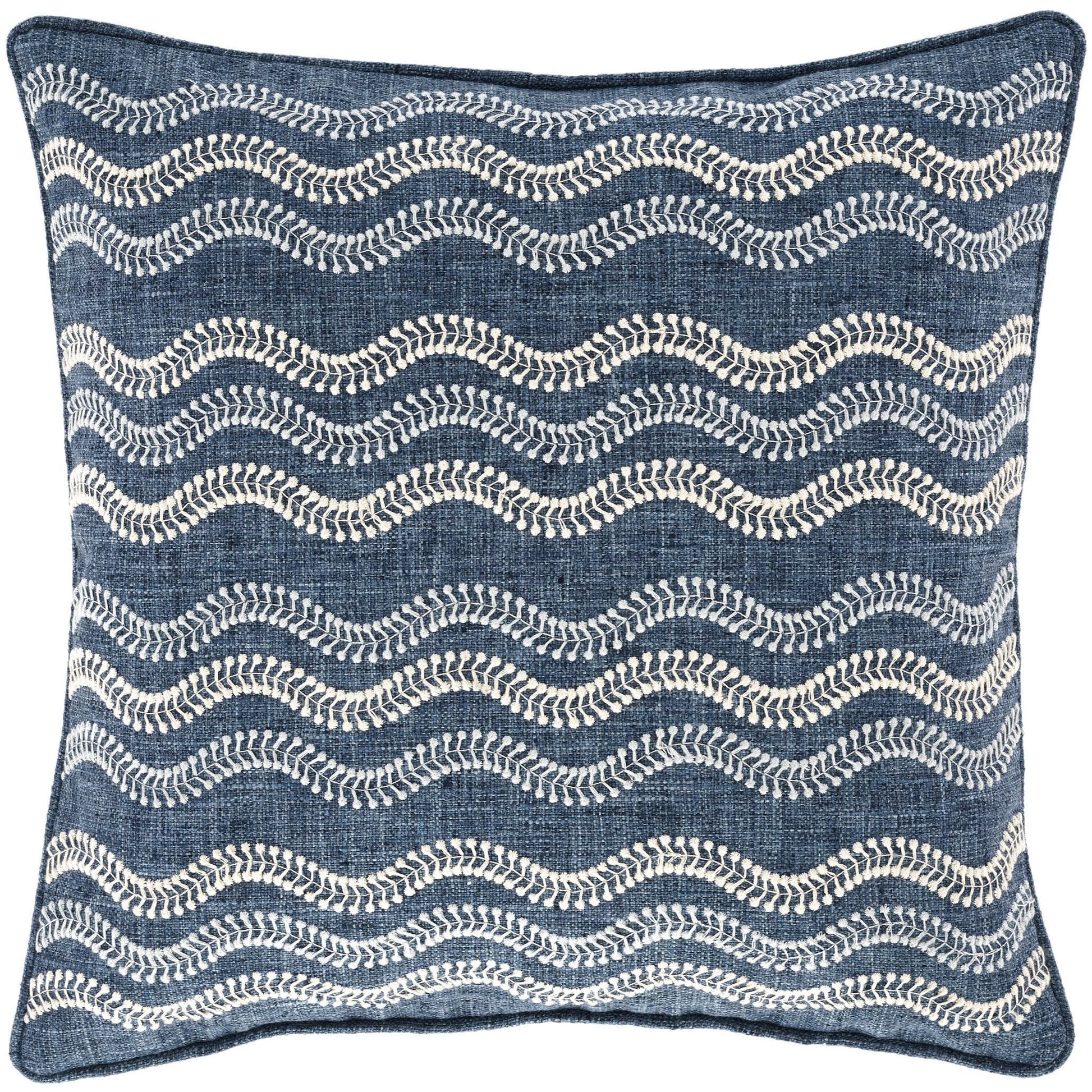 Scout Embroidered Indoor/Outdoor Decorative Pillow