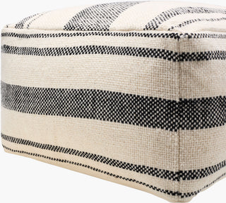 Marais Stripe Ottoman