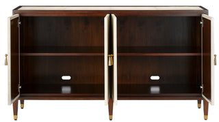 Evie Shagreen Walnut Credenza