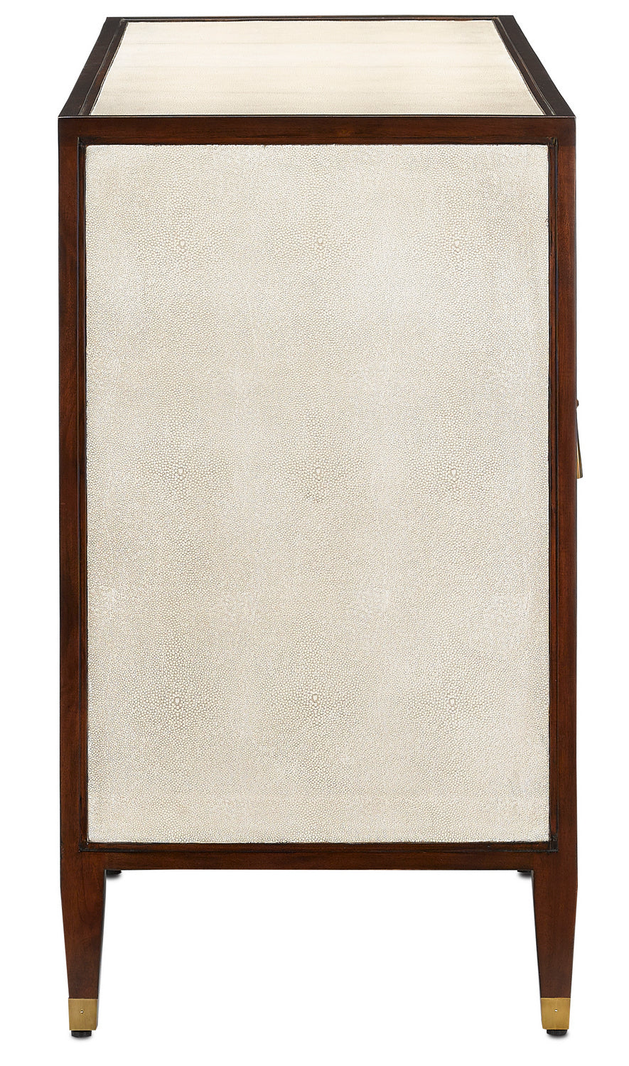 Evie Shagreen Walnut Credenza