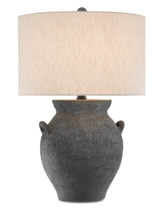 Amber Terracotta Table Lamp