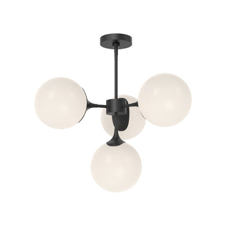 Nouveau Four Light Chandelier