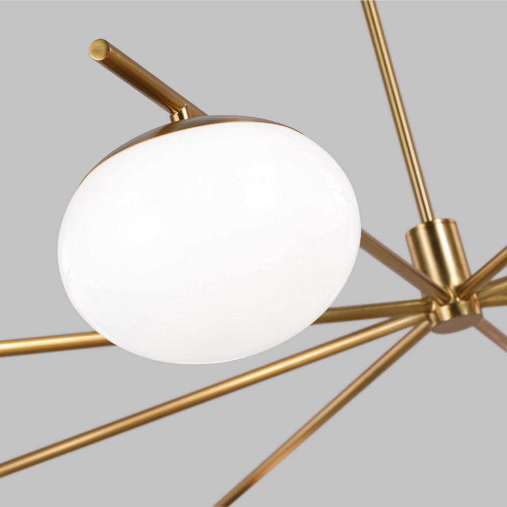 Lune Eight Light Chandelier