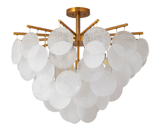 Gunnedah Seven Light Semi Flush Mount