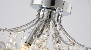 Acushnet Three Light Semi Flush Mount