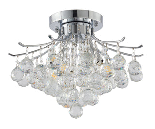 Freeland Three Light Semi Flush Mount