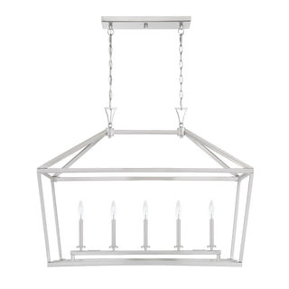 Townsend Five Light Linear Chandelier