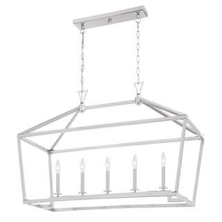 Townsend Five Light Linear Chandelier
