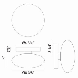 Pearlesque One Light Wall Sconce