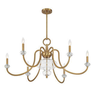 Bergdorf Six Light Chandelier