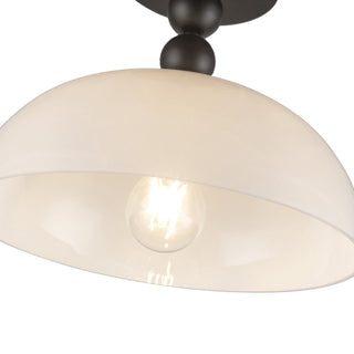 Paisley One Light Semi-Flush Mount