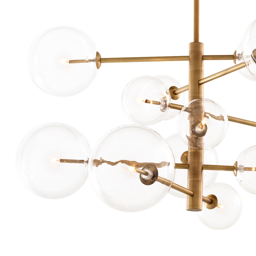 Argento 12 Light Chandelier