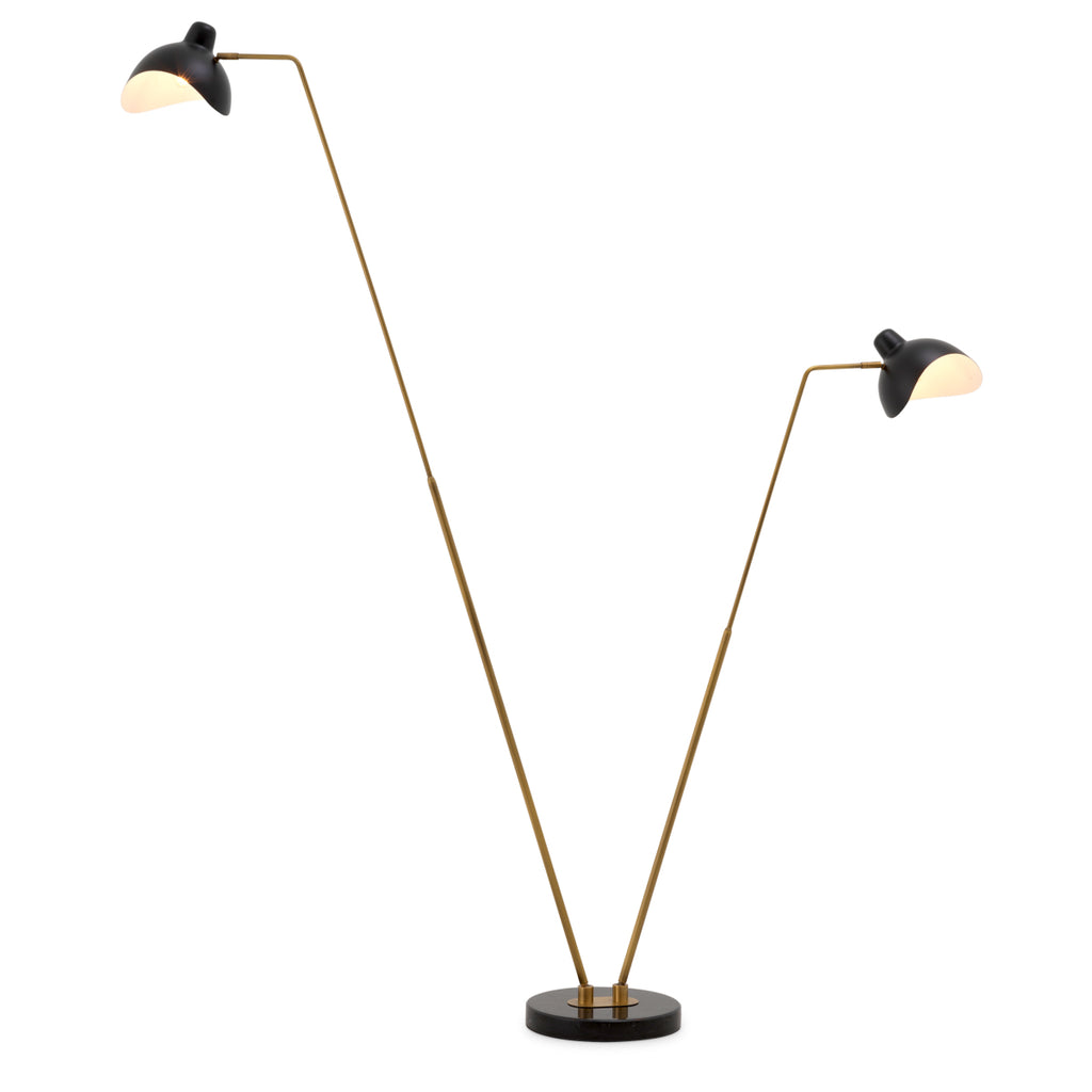 Asta Double Two Light Floor Lamp