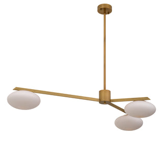 Evergreen Three Light Chandelier