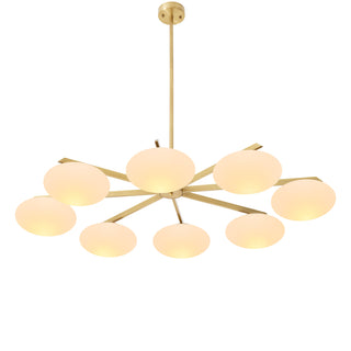 Evergreen Double Eight Light Chandelier