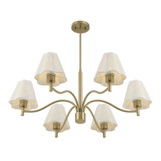 Rosa Six Light Chandelier