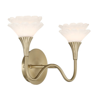 Florena Two Light Bathroom Vanity