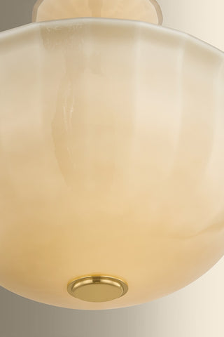 Nevins One Light Semi Flush Mount