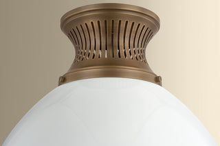 Bruceville One Light Flush Mount