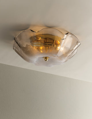Leona Three Light Flush Mount
