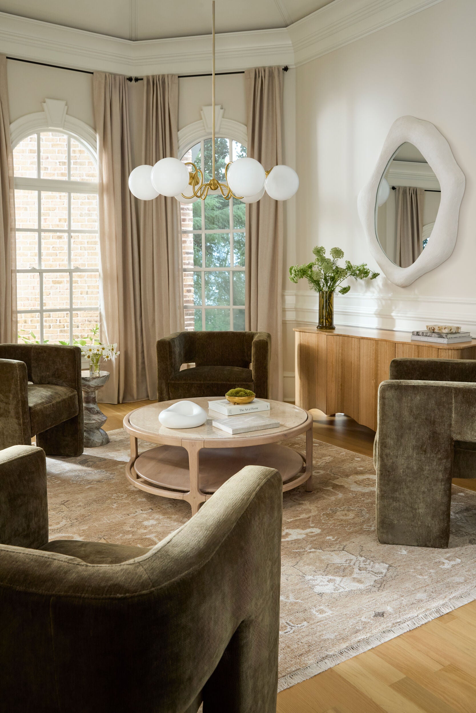 Monika Concrete Mirror