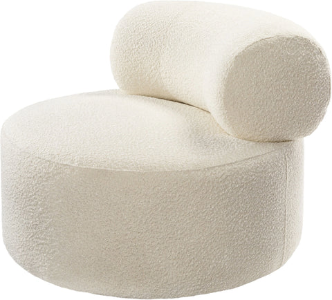 Mara Boucle Swivel Chair