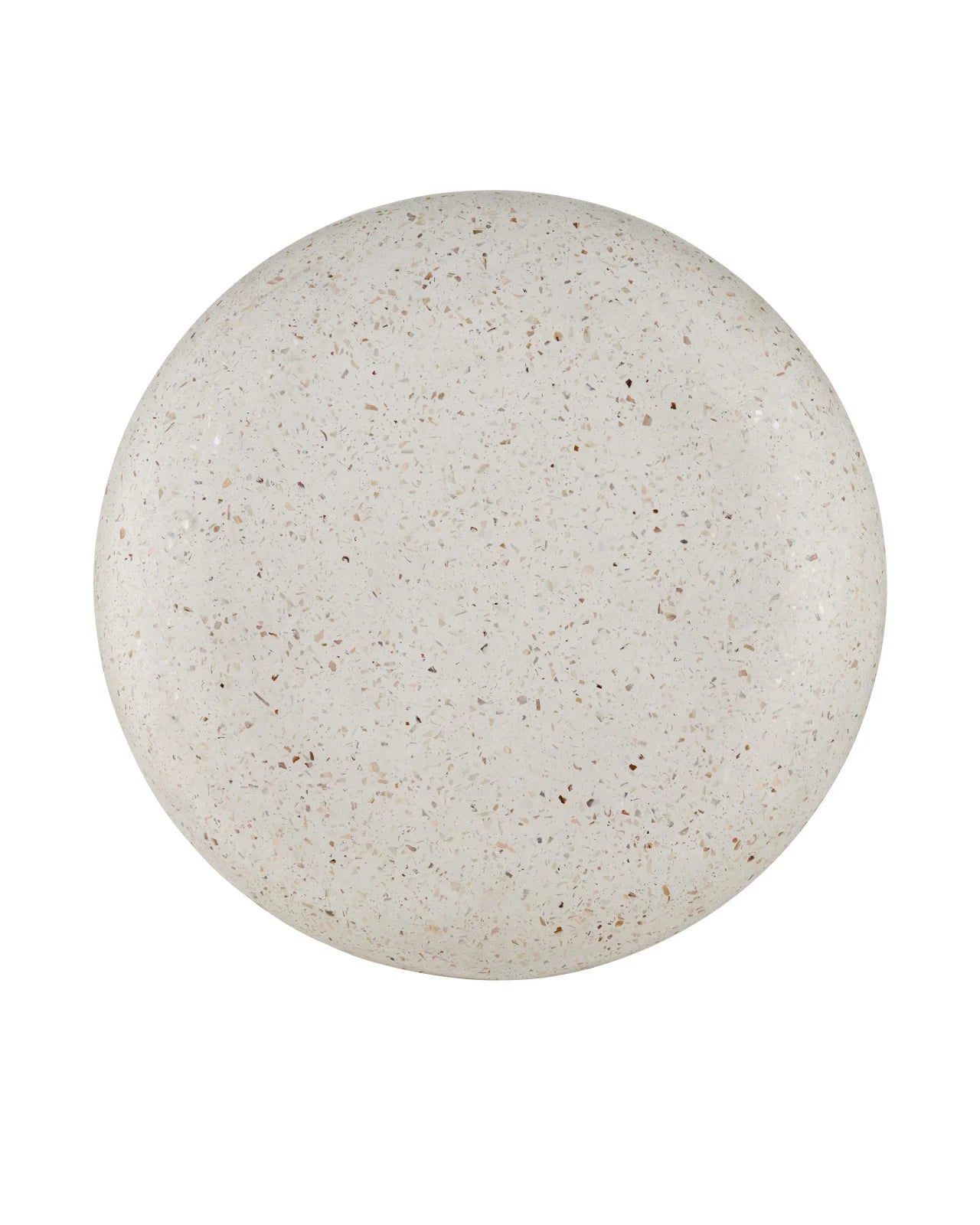 Cusani Ivory Terrazzo Stool