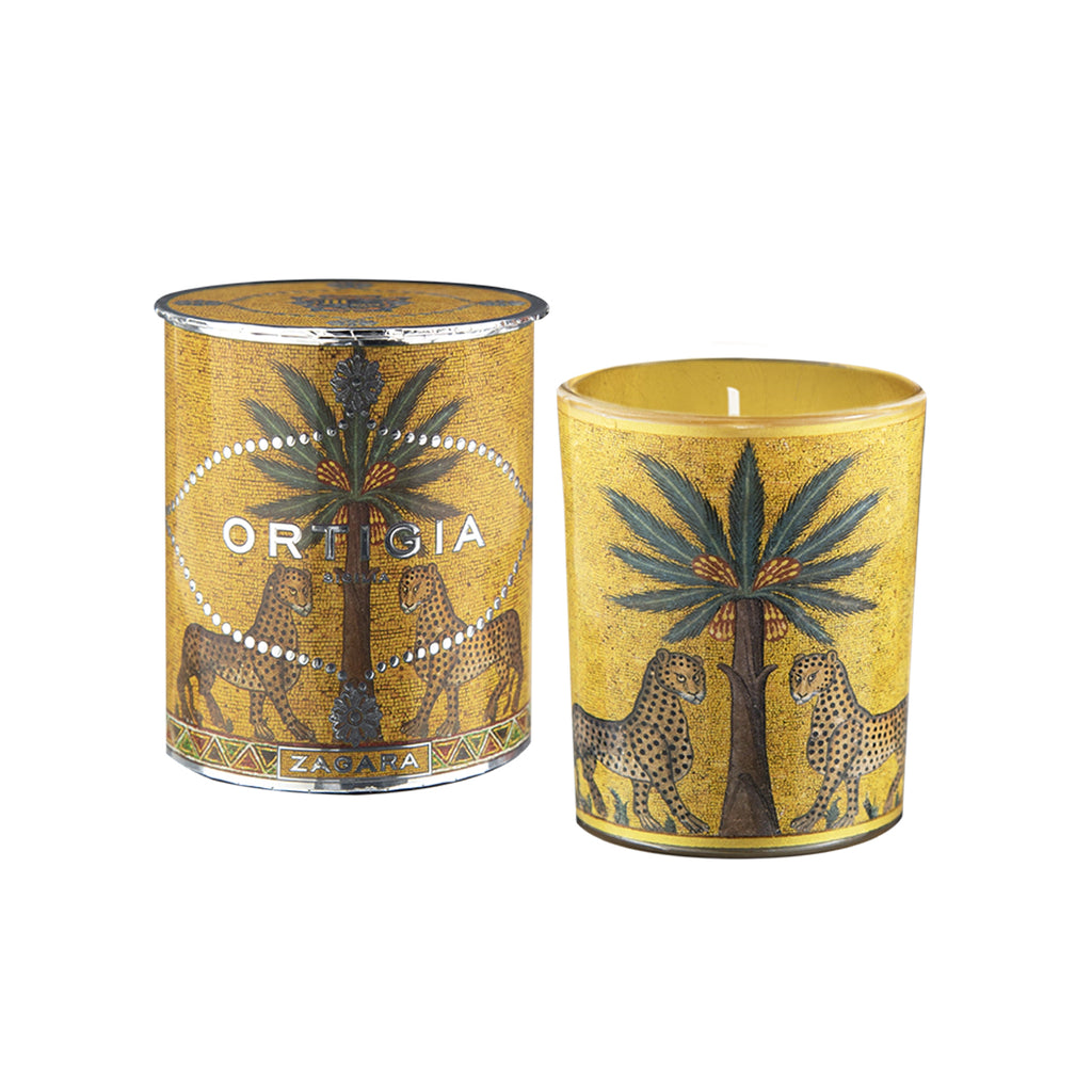 Zagara Decorated Candle