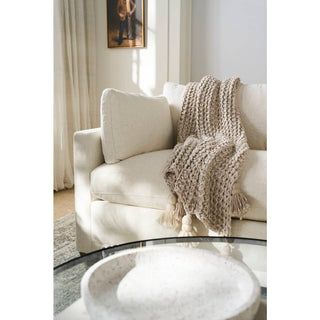 Sylvie Bench Upholstered Sofa 88"