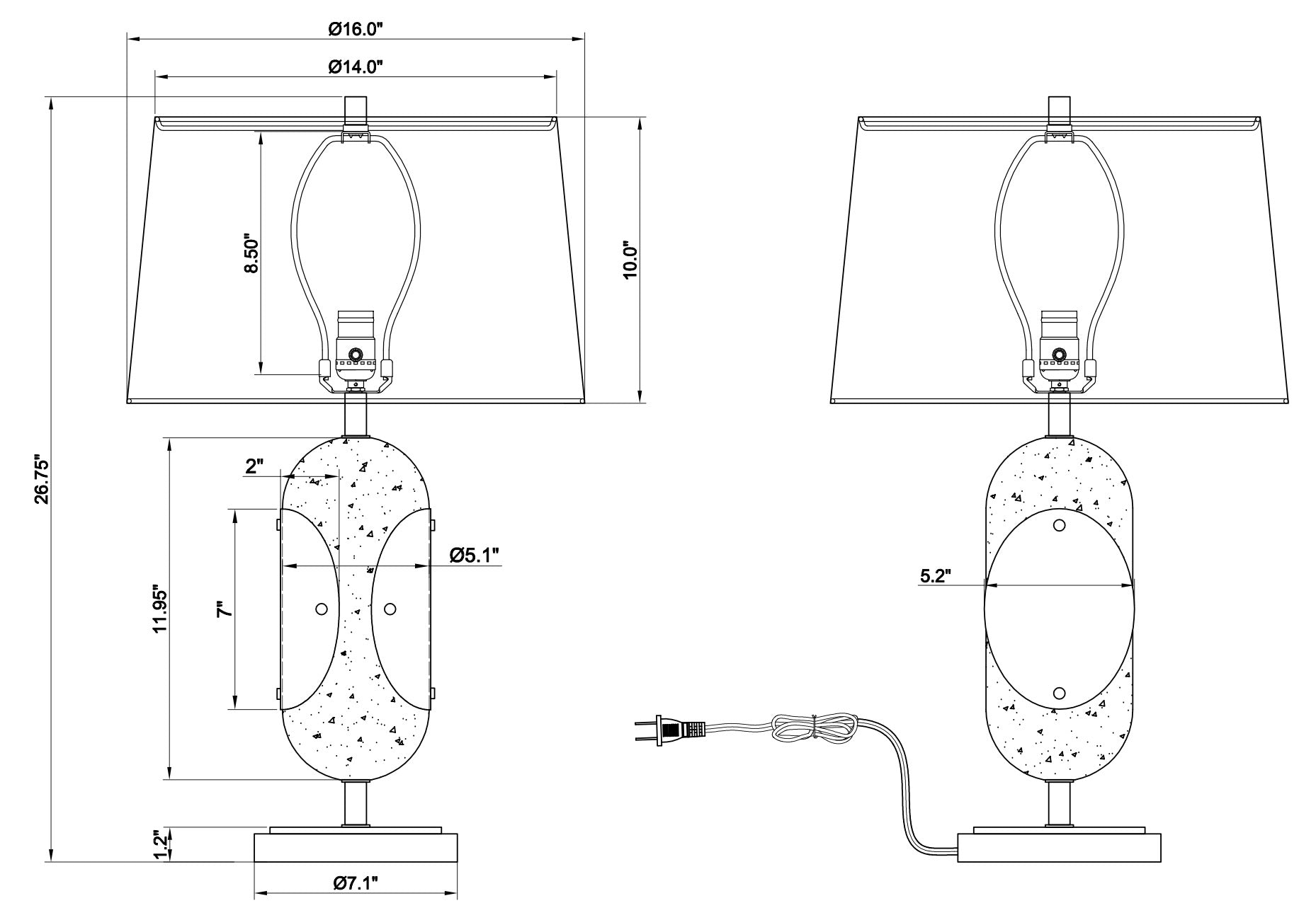 Ponovara Table Lamp