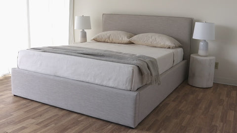 Aurora Storage Bed, Sand